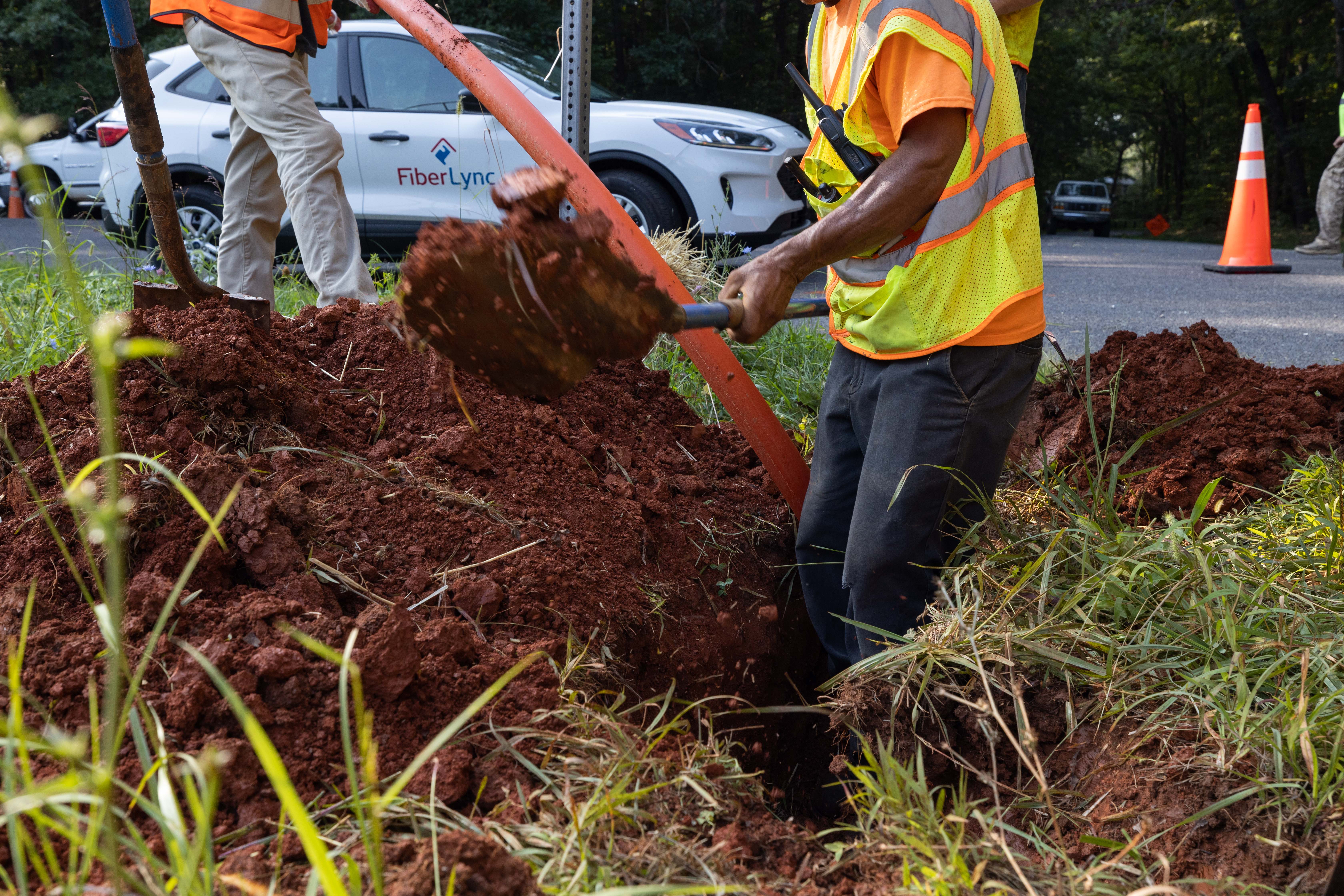 OCBA crew digging to add more broadband access